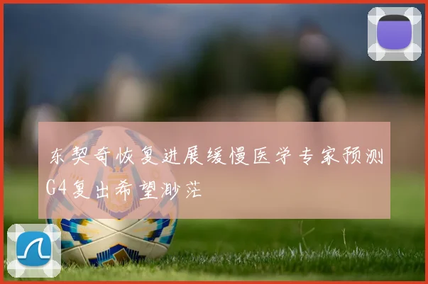 东契奇恢复进展缓慢医学专家预测G4复出希望渺茫